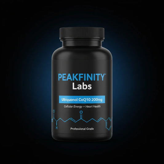 Peakfinity Labs Ubiquinol CoQ10 200 mg Softgels