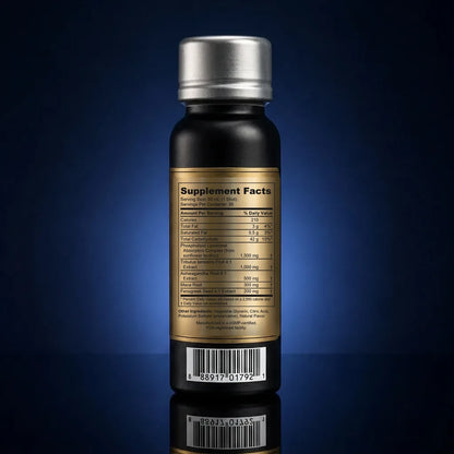 Vitality & Libido Support Liposomal 4-in-1 Liquid Shot back label