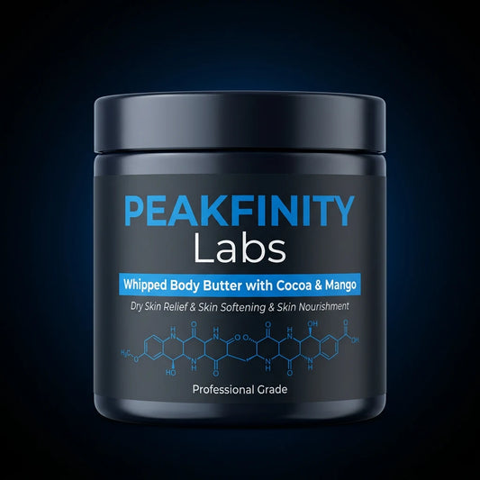 Peakfinity Labs Whipped Body Butter with Cocoa and Mango