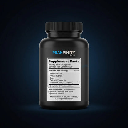White Kidney Bean back label